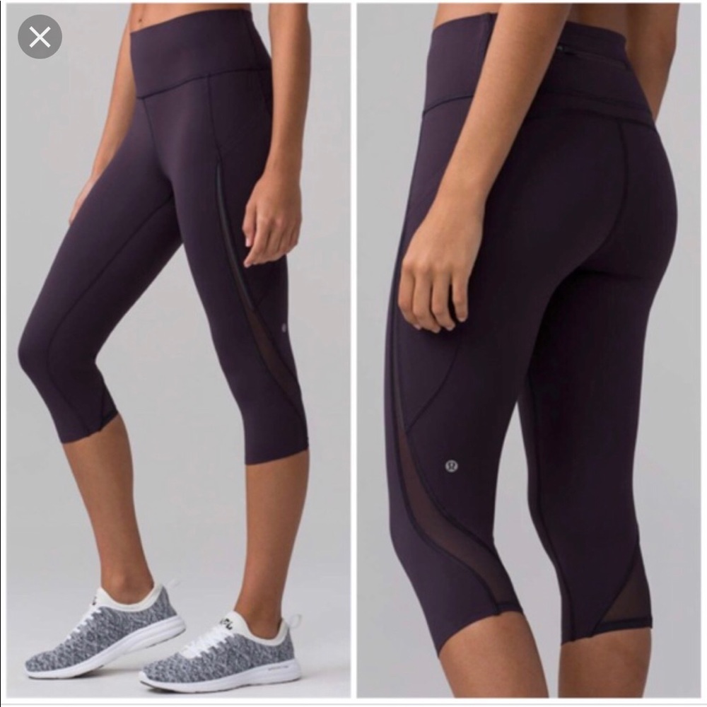Lululemon pace perfect crop *17”
